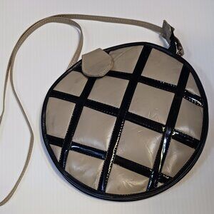 Vintage Crown Leather Crossbody